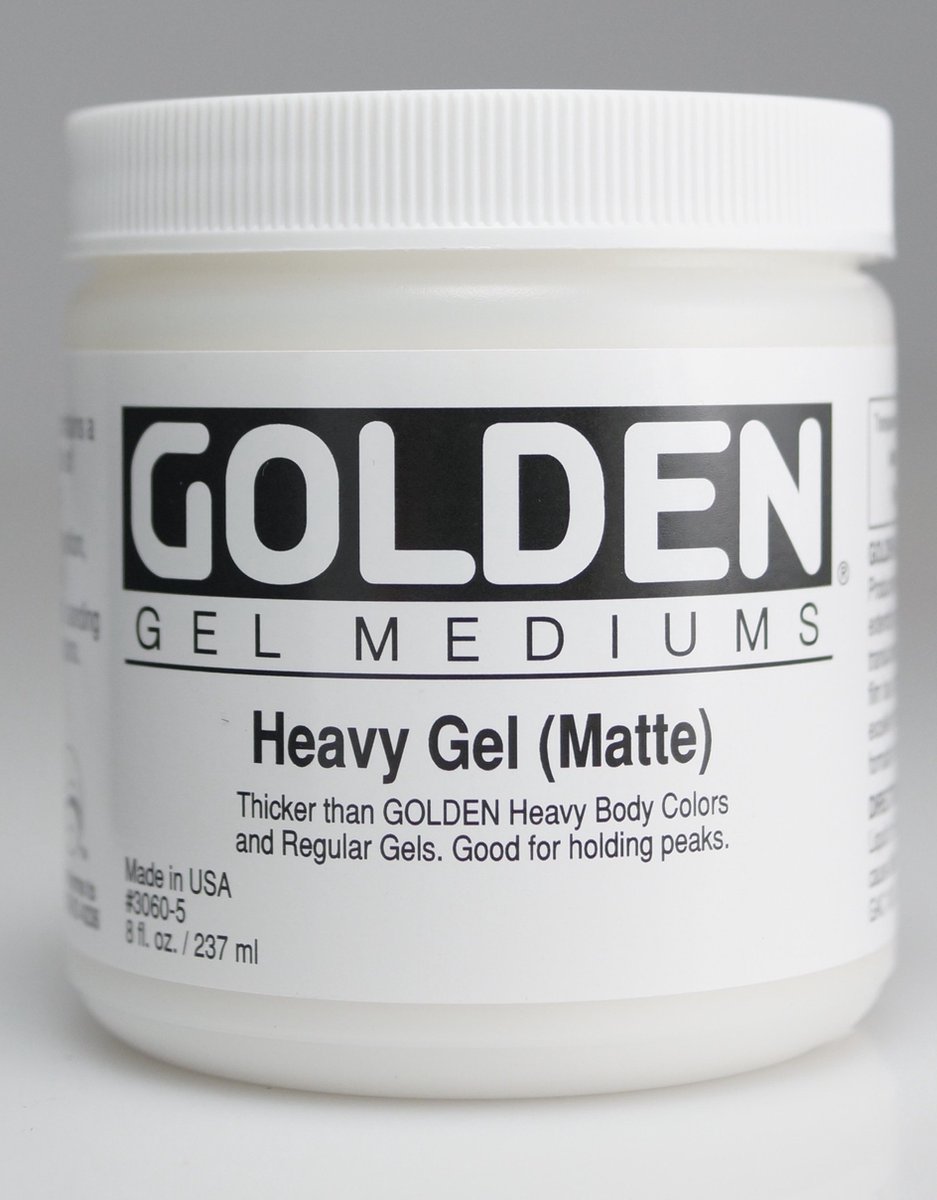   | Gel Mediums | Heavy Gel (Matte) | Pot á 237ml